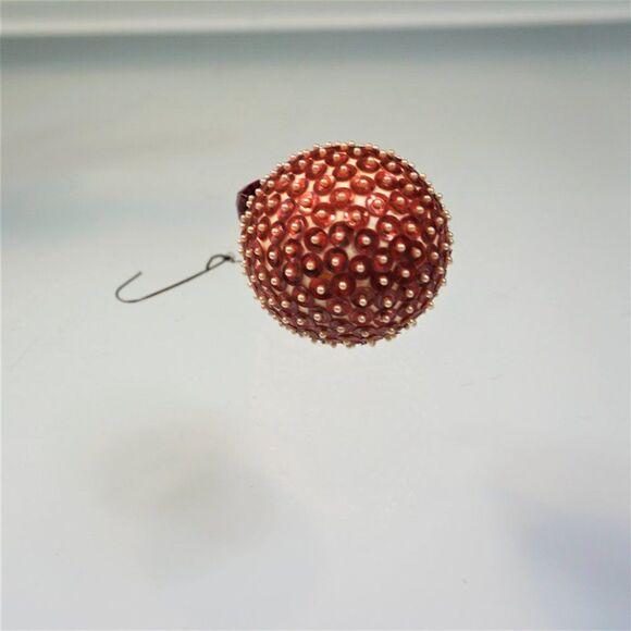 Christmas Ornament Sequined Jeweled Egg Vintage Tree Decoration - Picture 7 of 9